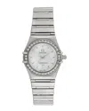 Omega Women's Constellation Diamond Watch, Circa 1990s (authentic )