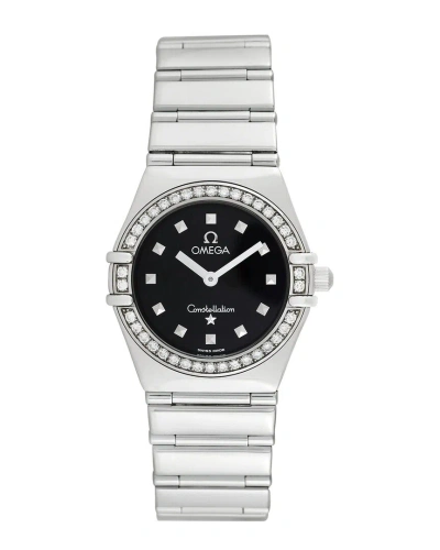 Omega Women's Constellation Diamond Watch, Circa 1990s (authentic )