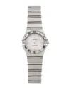 Omega Women's Constellation Diamond Watch In Metallic