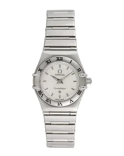 Omega Women's Constellation Watch In Silver