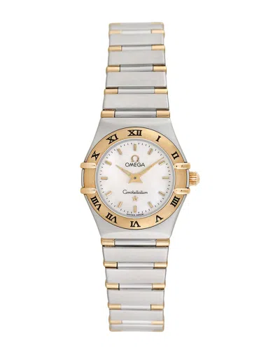 Pre-owned Omega Women's Constellation Watch, Circa 1990's (authentic Pre-loved) In Gold