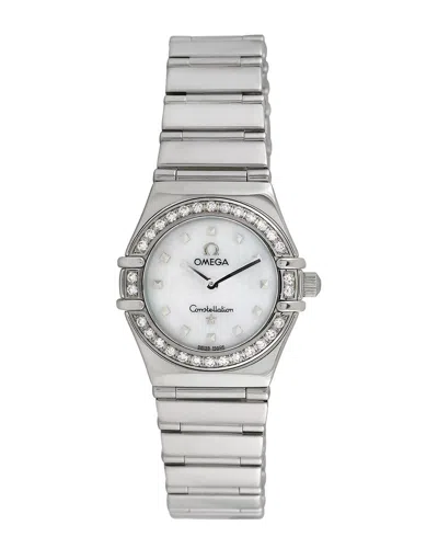 Omega Women's Constellation Watch, Circa 2000s (authentic ) In Metallic