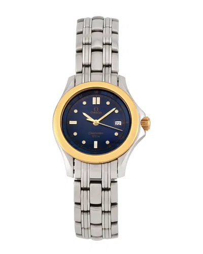 Omega Women's Seamaster 120m Watch In Silver