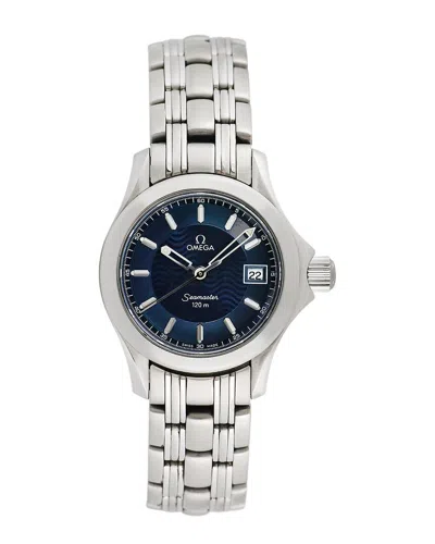 Pre-owned Omega Women's Seamaster Watch, Circa 1990's (authentic Pre-loved)