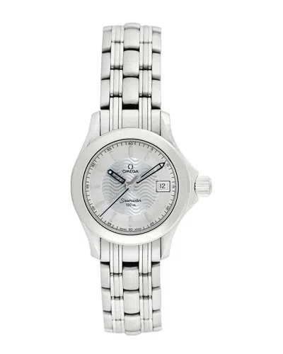 Omega Women's Seamaster Watch, Circa 1990s (authentic ) In Metallic