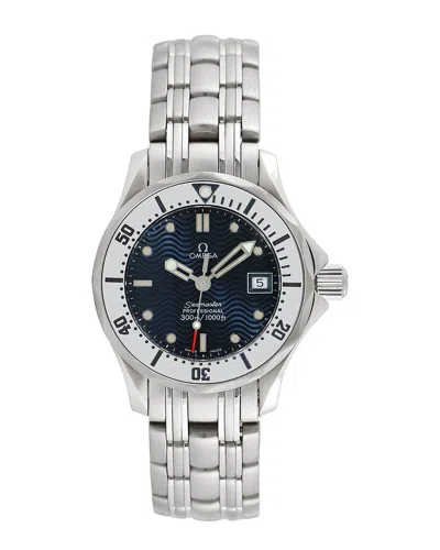 Omega Women's Seamaster Watch, Circa 1990s (authentic ) In Metallic