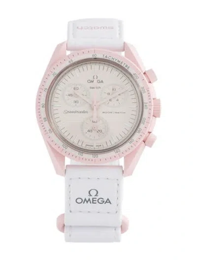 Pre-owned Omega X Swatch "mission To Venus" Moonswatch In Multi