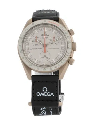 Pre-owned Omega X Swatch Moonswatch Mission To Jupiter Watch In Multi