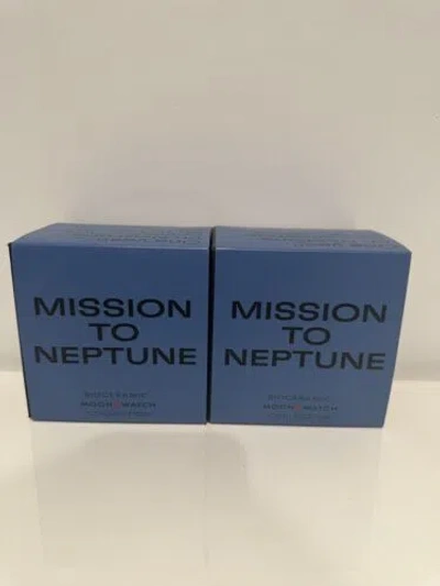 Pre-owned Omega X Swatch Omega Biometric X Swatch Moonswatch Mission To Neptune — So33n100