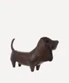 Omersa Standard Leather Basset Hound In Brown
