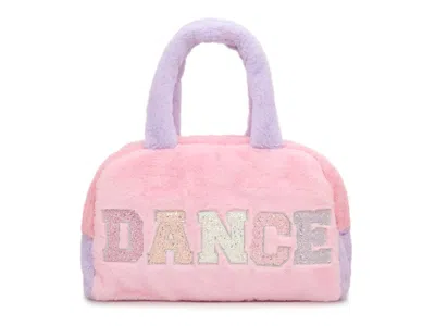 Omg Accessories Kids'  Dance Faux Fur Duffle Bag In Multicolor