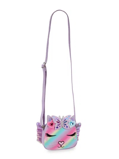Omg Accessories Kids' Girl's Bella Butterfly Shoulder Bag In Orchid