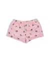 Omg Accessories Girls' Cherry Print Pajama Shorts - Big Kid In Pink