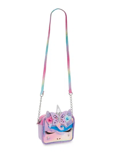 Omg Accessories Kids' Gwen Embellished Crossbody Bag In Orchid
