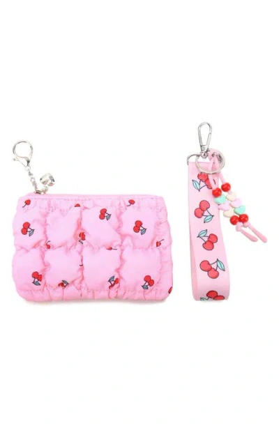 Omg Accessories Kids' 2-piece Keychain Set In Pink