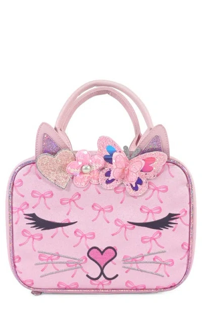 Omg Accessories Kids' Bella Bow Lunch Bag In Pink