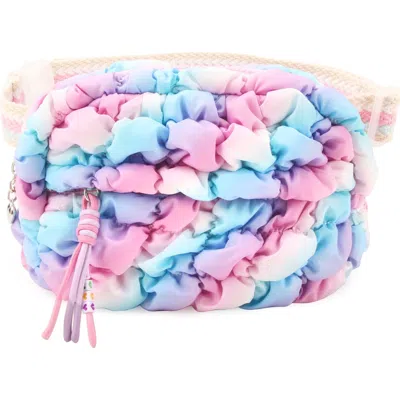 Omg Accessories Kids' Scrunch Belt Bag In Multi