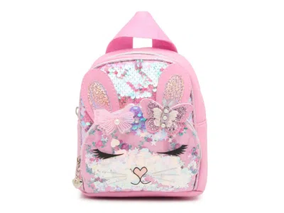 Omg Accessories Kids'  Kiki Confetti Sequin Mini Backpack In Pink