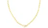Omg Blings Women's Pavè Cz Lobster Clasp Necklace In Two Tone