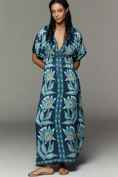 Omika Annette Dew Pia Kaftan In Multi