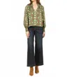 Omika Anouk Blouse Addison Julep In Green In Green