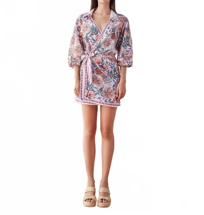Omika Avery Mini Dress In Kala Daydream In Multi