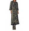 Omika Nalini Wrap Midi Skirt In Alexia Onyx In Black