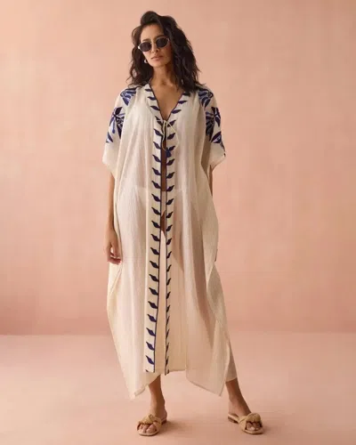Omika Blanca Kimono Coverup In Adra Marlin In Neutral