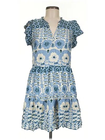 Pre-owned Omika Casual Dress In Blue