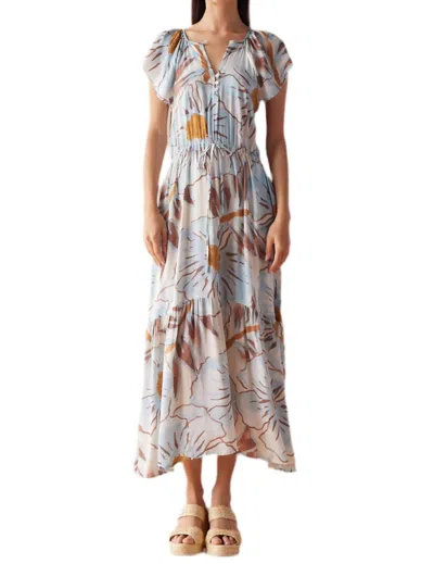 Omika Cora Dress In Fiji In Gray