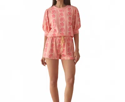 Omika Dani Shorts In Lara Flamingo In Multi