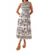 Omika Emeline Maxi Dress In Vivi Sesame In Multi