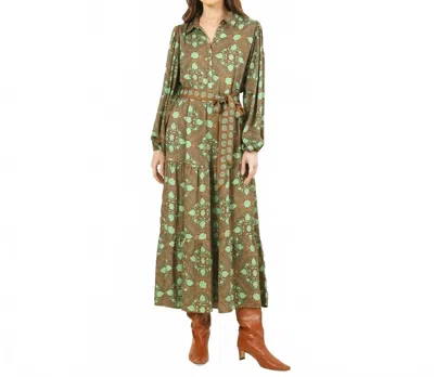 Omika Emery Maxi Dress In Julep In Green