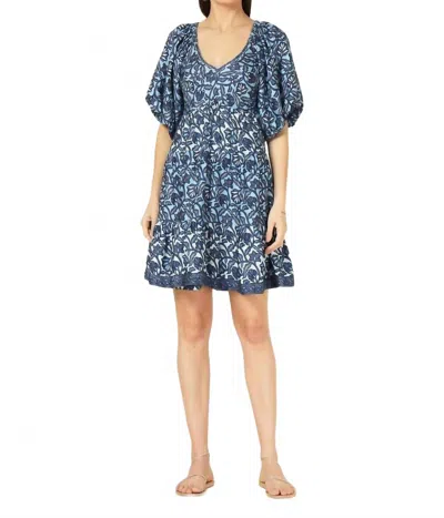 Omika Illa Mini Dress In Marlow Capri In Blue