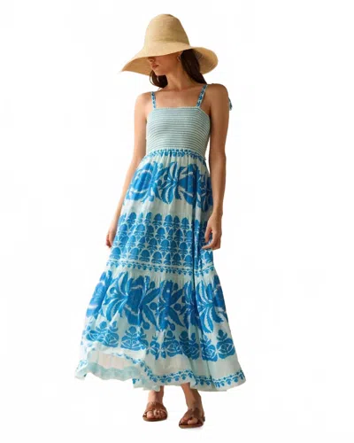 Omika Lana Maxi Dress In Nikita Lago In Blue