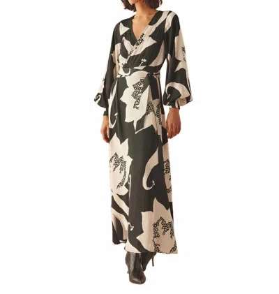 Omika Lorelei Wrap Dress In Audrey Nocturne Audnoc In Multi