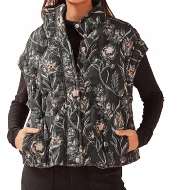 Omika Lucah Vest In Sofi Midnight In Multi