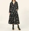 Omika Misha Midi Dress In Samira Smokestack In Multi