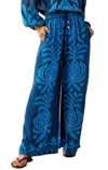 Omika Nali Wide Leg Pant In Nikita Atlantic In Blue