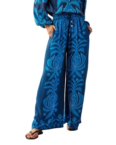 Omika Nali Wide Leg Pant In Nikita Atlantic In Multi