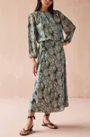 Omika Nalini Wrap Maxi Skirt In Mahini Bali In Multi