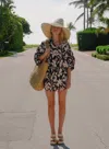 Omika Nero Button Down Blouse In Bianca Cliff In Multi