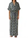 Omika Paige Pant In Nira Zest In Black