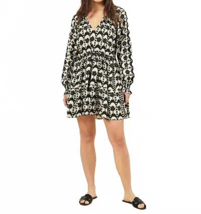 Omika Riviera Mini Dress In Bari Dusk In Multi