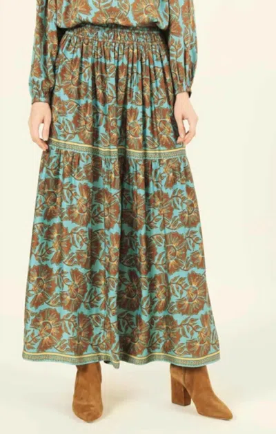 OMIKA ROSALITA SKIRT IN ETTA JADEITE