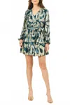 Omika Samira Mini Dress In Samper In Multi