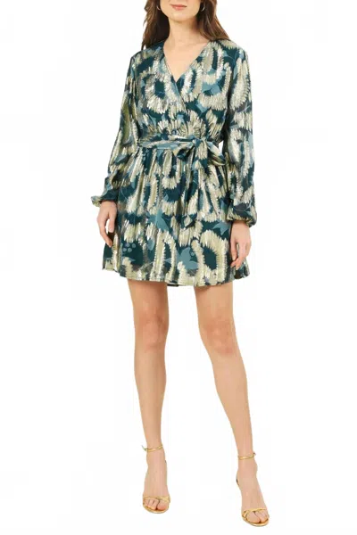 Omika Samira Mini Dress In Samper In Multi