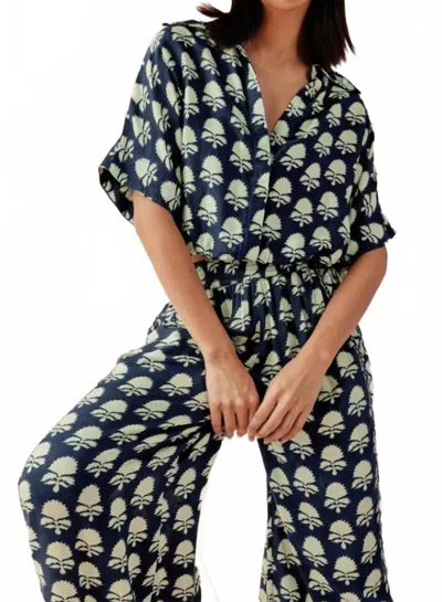 Omika Tola Blouse In Nira Zest