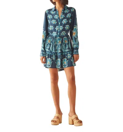 Omika Tula Mini Dress In Adya Baltic Adybal In Multi