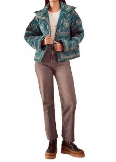 Omika Women's Karima Jacket In Cecile Dragonfly In Blue